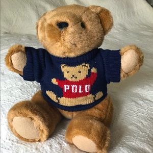 Vintage Polo Ralph Lauren Plush Teddy Bear